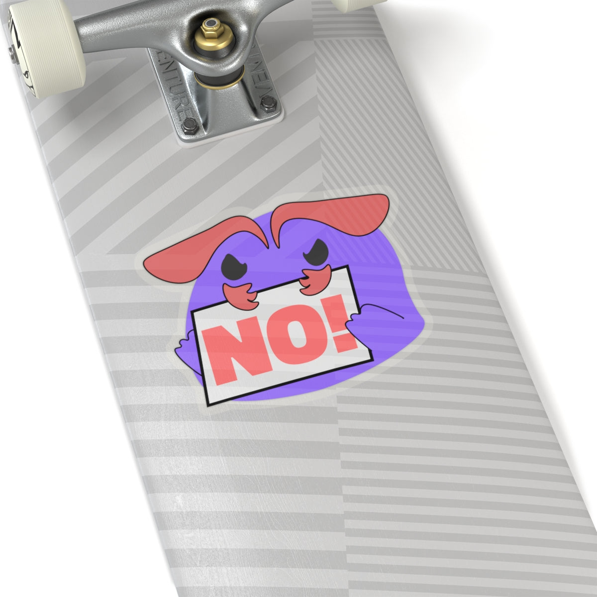 "The Sign Says No!" Sticker