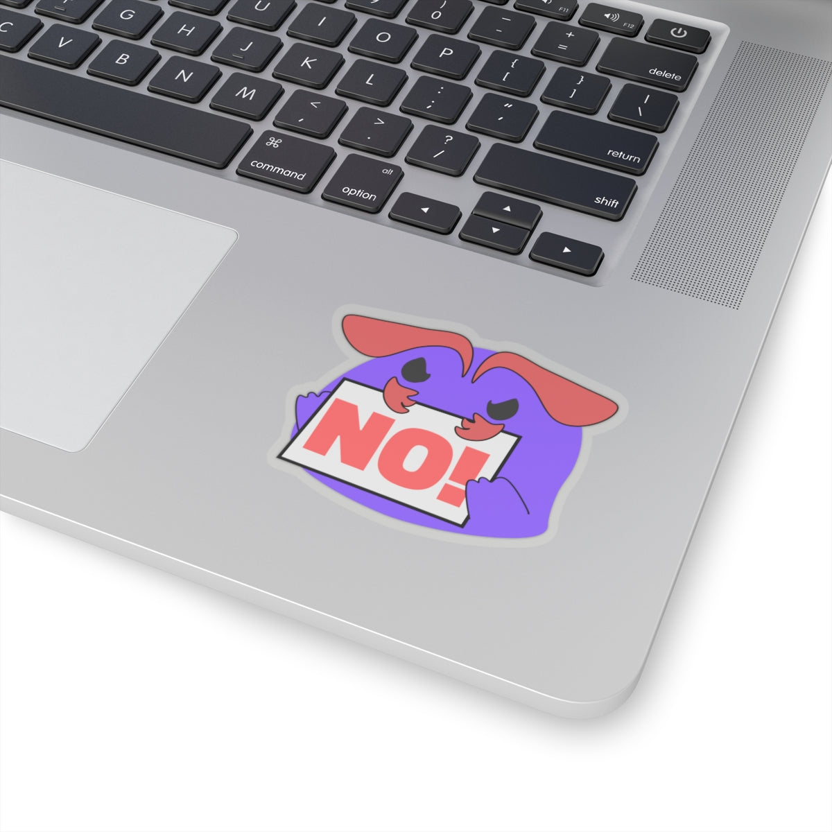 "The Sign Says No!" Sticker