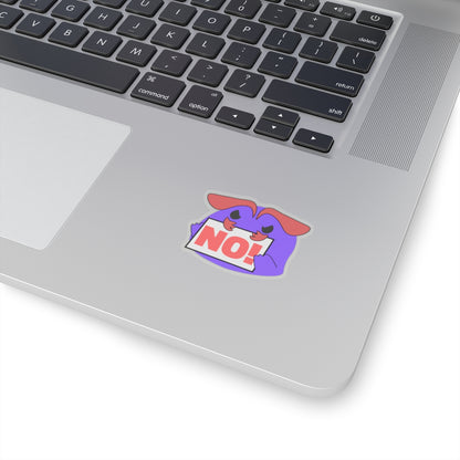 "The Sign Says No!" Sticker